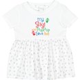 thumbnail image 3 of Inktastic My Gigi and Poppop Love Me Girls Baby Dress, 3 of 5