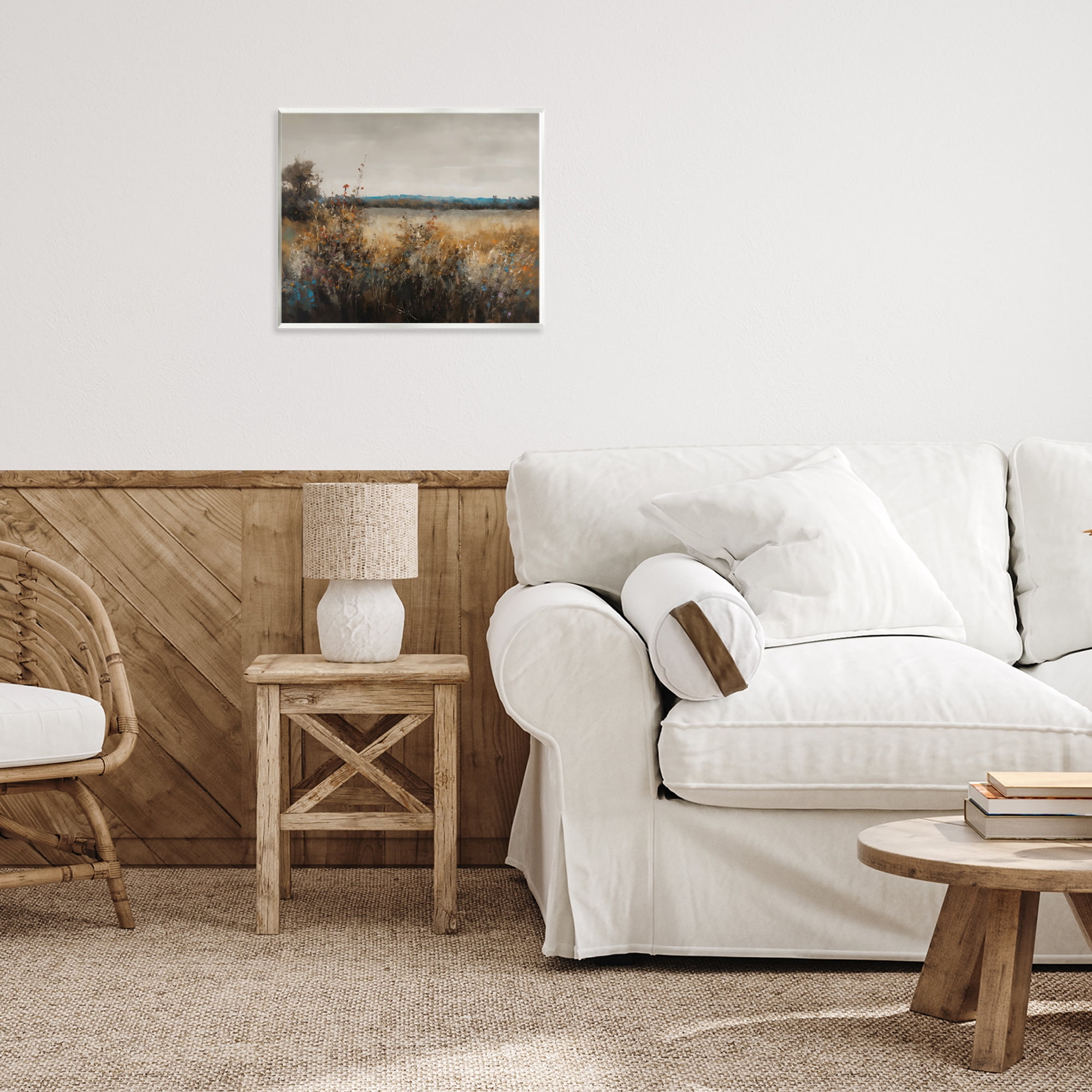 Stupell Industries Abstract Grunge Meadow Wall Plaque Art, design by Creative Studio