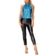 thumbnail image 2 of INSPIRAR CHIC Brillantes Sin Mangas Halter Tops para Mujeres Fiesta Club Cóctel Camiseta Top Camisola XS Azul, 2 of 5