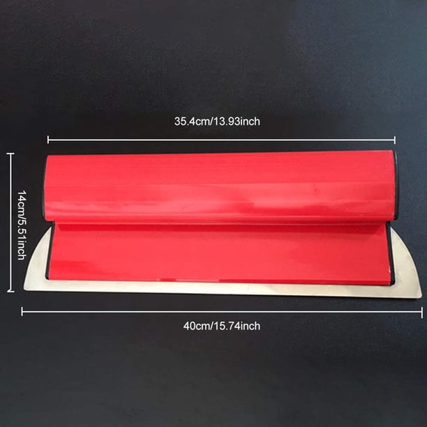 15.7inch Skimmer Blade - Drywall Smoothing Spatula - Wall Tool - Stainless Steel Spatula - Plasterboard Construction