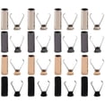 thumbnail image 1 of Shisuyan Colorful Drawstring Cord Locks Gun Metal 40Pcs 0.79x0.28x0.28in, 1 of 8