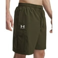 thumbnail image 4 of Men's Under Armour Vibe Woven Cargo Shorts Color: Khaki Base Size: M, 4 of 4