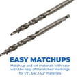 thumbnail image 3 of Kreg KPHA300 Easy-Set Pocket-Hole Drill Bit | 2 Pack, 3 of 7