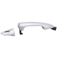 thumbnail image 6 of Front Right (Passenger Side) Exterior Door Handle Compatible with 2012-2017 Hyundai Accent Chrome With Key Hole 826611R000CA-PFM Sport Value Edition GL GLS GS LE SE New OE Replacement, 6 of 8