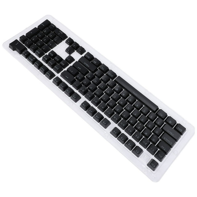 108 Key German Keyboard Keycap, Translucent Customized Layout Keyboard Keycap for Standard Full 108Key & 61 64 68 84 87 96 98 100 104 Mechanical Keyboard
