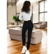 thumbnail image 3 of LEGGING DE DAMA TEXTURIZADO UNITALLA STRETCH MALLAS DEPORTIVAS MALLONES DE MUJER, 3 of 5
