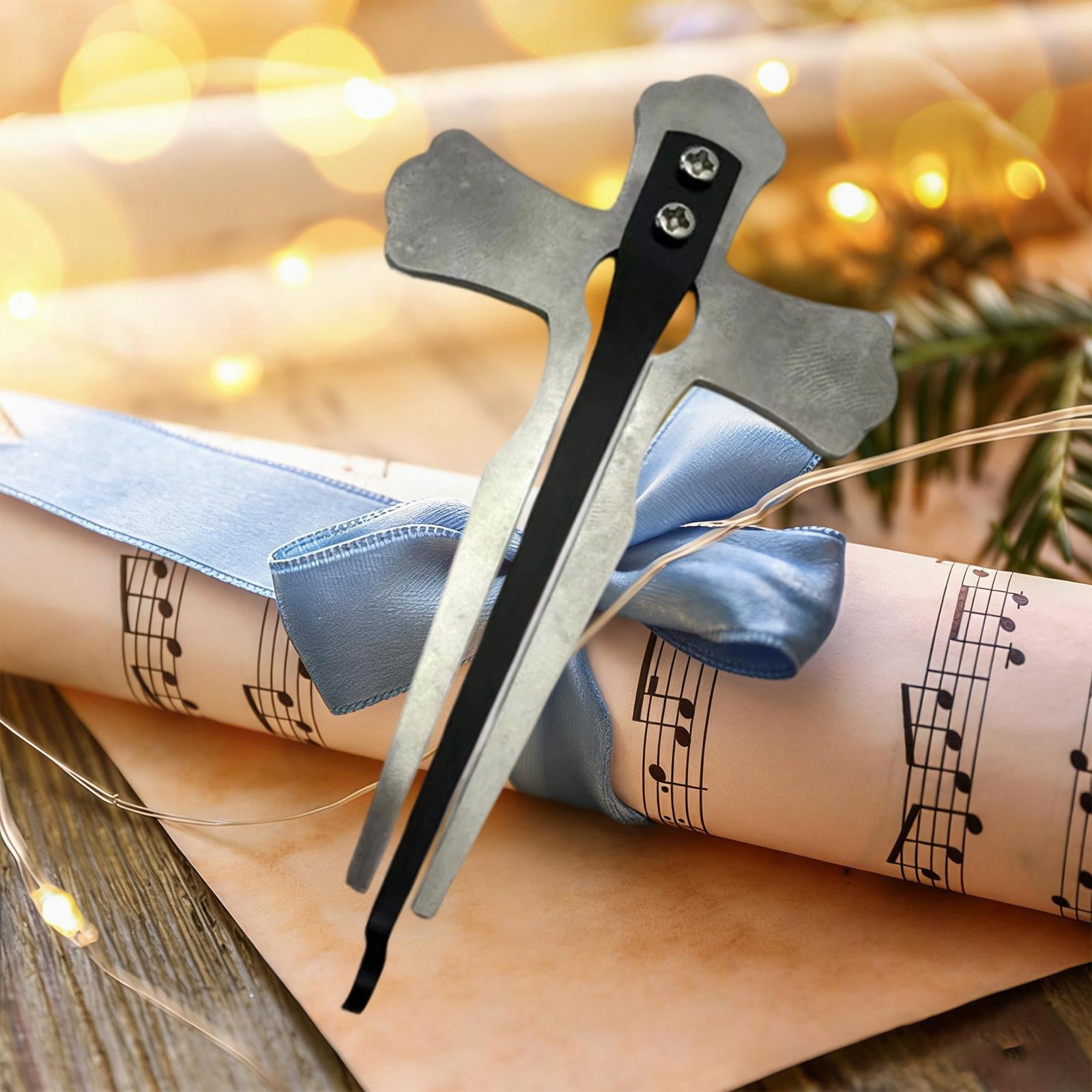 MERIGLARE Jaw Harp Folk Musical Instrument, with Crisp Sound Lightweight, Sturdy, Metal, Compact Traditional for Beginners Ethnic Mouth Cross Design