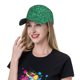 thumbnail image 5 of Fotbe Green Glitter Gorro Clásico de Béisbol, Gorra Ajustable con Broche Snapback, Gorro de Exterior de Algodón Suave, 5 of 6