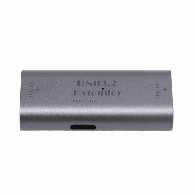 USB3.2 Signal Extension Adapter, USB3.2 Charging Data Connector Coupler Support 5Gbps Data Transmission with 15W USB C Power Port.