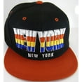 thumbnail image 4 of New York Men's 3-Tone Script Snapback Baseball Cap (Black/Red), 4 of 4