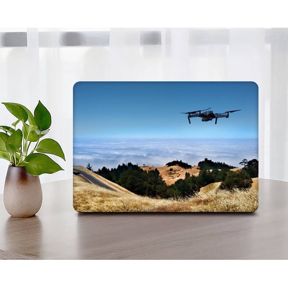 KSK KAISHEK Plastic Hard Protective Shell Case Cover Compatible with 2022.0 Release MacBook Air 13.6 Inch m2 Touch ID + Black Keyboard Cover Model: A2681 Sky Series 0926