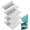 Clear, variant on Waterproof Fridge Shelf Liners 4 Pack - Thick Non-Curl, Non-Slip, Easy Clean, Drawer Organizer, Dining Table Protector, Universal Cut-to-Fit