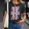 thumbnail image 4 of Newcastle British United Kingdom Flag Uk Souvenir TShirt, 4 of 6