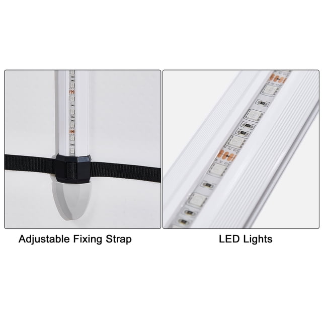 Paddleboard Paddleboard LED Light USB Powered LED Lighting System with Carry Bag for SUP Paddle Board