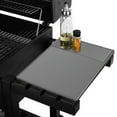 Grill Matt for Outdoor Grill Deck Protector Gray The Black Stone Grill