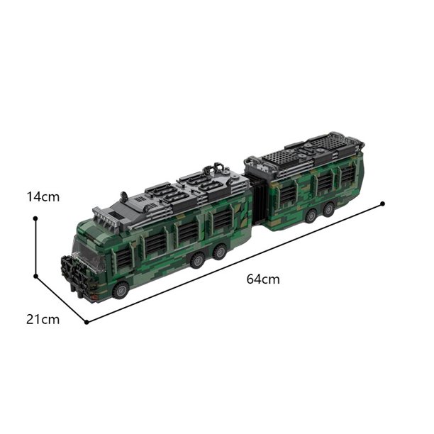 Bloques de construcción MOC para niños, juguete de ladrillos para armar coche de la serie jurassied, serie Fleetwooder, RV, Mobile Lab