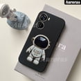thumbnail image 4 of Para ZTE Axon 40 SE Lite Funda De Silicona Suave Brillante + Soporte De Astronauta 40Lite 40SE Cubierta Trasera, 4 of 4
