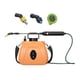 thumbnail image 1 of Botella rociadora de agua, rociador eléctrico inalámbrico con bomba para jardín, multiusos con 3 Naranja 200 minutos, 1 of 9
