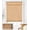 Brown206, variant on No Tools No Drill Cordless Bamboo Roman Shades, Light Filtering Window Treatment, Roll Up Bamboo Blinds for Window 25'' W x 64'' H, Whitewash B