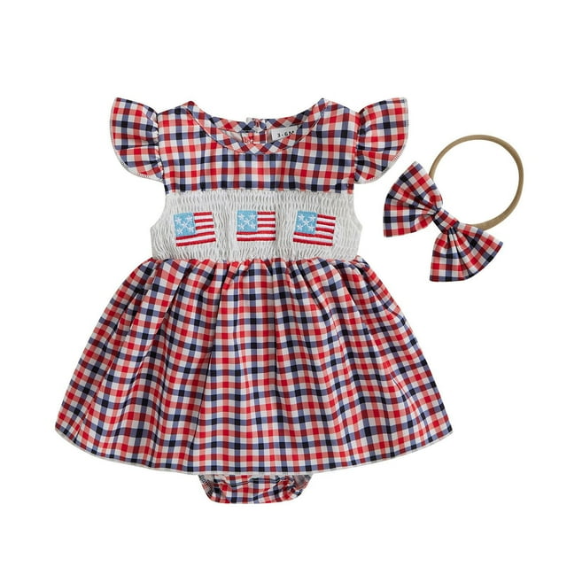Akiihool Cache-Couches pour Nouveau-Nés Justaucorps Robe Sans Manches pour Bébés Filles (Rouge, 3-6 Mois)