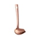 thumbnail image 5 of Cucharón para salsa y sopa Saucier Spoon, utensilio de cocina, pulido a espejo con pico vertedor rosa áurea, 5 of 9