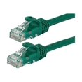 thumbnail image 1 of Monoprice FLEXboot Series - Patch cable - RJ-45 (M) to RJ-45 (M) - 10 ft - UTP - CAT 6 - molded, snagless, stranded - green, 1 of 2