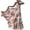 Floral Print, variant on formal Dresses for Women Floral-Printed Swing Sleeve Half Holiday Casual Maxi Boho Summer Dresses