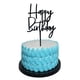 thumbnail image 1 of 20 piezas de decoraciones para fiestas de cumpleaños, suministros para fiestas (acrílico negro), 1 of 5