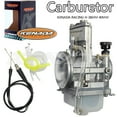 thumbnail image 2 of Convient pour KENADA Carburateur de Course Jet de Puissance Réglable Carburateur Universel H 28MM-40MM PWK pour Électron 150cc-500cc, 2 of 7