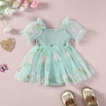 thumbnail image 6 of Girl Baby Clothes Baby Rompers Girl Dresses Outfits Girl First Birthday Outfit Baby Girl Clothes 3-6 Months, 6 of 8