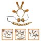 thumbnail image 2 of 1 Set Decorative Kids Costumes Wear-resistant Tails Costumes Adorable Giraffe Costumes, 2 of 4
