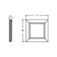 thumbnail image 3 of AFX Sloane 15-inch ADA White LED Flush Mount, White Acrylic Shade, 3 of 3