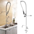 thumbnail image 3 of Kitchen Faucets with Pull Down Sprayer, G1/2 Vertical Faucet Commercial Kitchen Sink Faucet Sink Mixing Tap Bar Counter Accessory, Commercial Faucet with Pre Rinse, 3 of 8