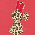 thumbnail image 3 of Disney - Minnie Leopard Print Silhouette - Women's Short Sleeve Graphic T-Shirt, 3 of 5