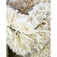 thumbnail image 4 of Unique Loom Soft Touch Shag Collection Area Rug - Kofi (4' 1" Round Khaki/Ivory), 4 of 7
