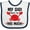 White and Navy, variant on Inktastic My Gigi Loves Me Grandkids Boys or Girls Baby Bib