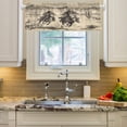 thumbnail image 4 of 54x18 Inches Valance Curtain Vintage Cowboy Illustration Window Curtains Rod Pocket Design for Kitchen Living Room Bedroom, 4 of 7