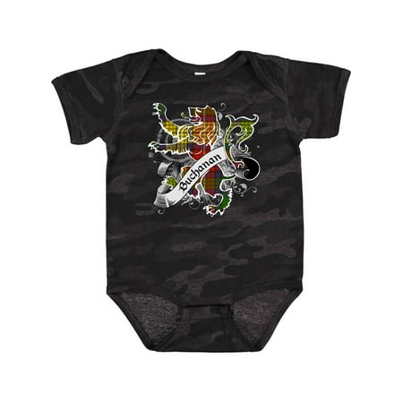 

Inktastic Buchanan Tartan Lion Gift Baby Boy or Baby Girl Bodysuit