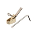 thumbnail image 1 of Brass plane Violin making luthier tool woodworking thumb plane shaver instruments Golden XXS, 1 of 9