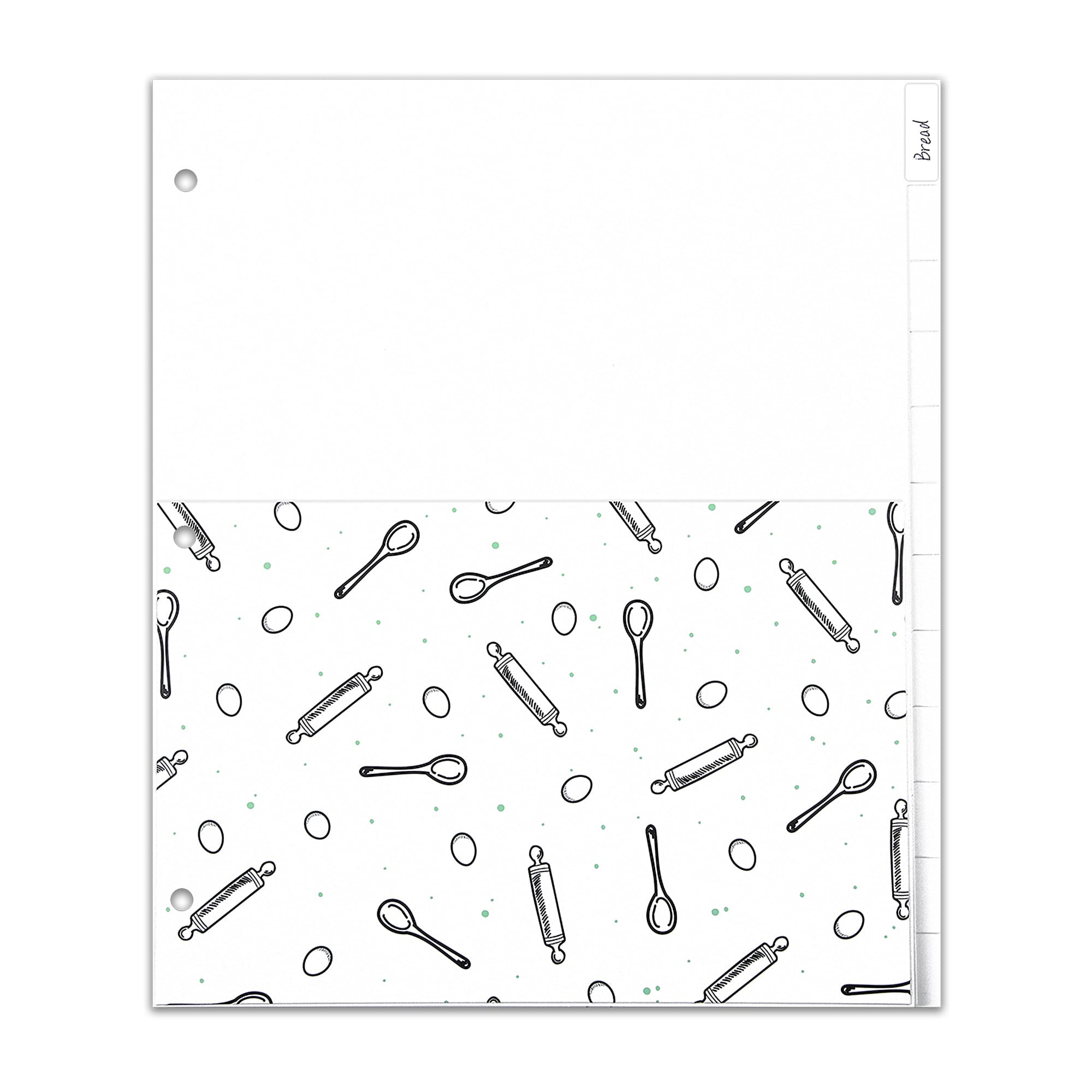OFFILICIOUS 25 Manila Index Card Dividers 4x6 - Index Card Organizer Dividers with Tabs & 108 Stickers for Index Cards 4x6 - Recipe Card Dividers