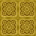 thumbnail image 1 of Ahgly Company Machine Washable Indoor Square Transitional Dark Bisque Brown Area Rugs, 7' Square, 1 of 7