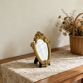 thumbnail image 1 of European-Style Embossed Retro Mini Resin Photo Frame Ornament Ba, European Style Resin Photo Frame with Embossed Design 10Cm Height Antique Tabletop or Wall Decor for Photos & Display, 1 of 5