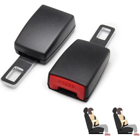 2pcs Seat Belt Extender , Universal Seat Belt Extenders for Cars, Seat Belt for Car, Seat Belt Buckle 4.72 Inch