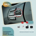 thumbnail image 2 of Riwesomey Perilla de Control de llave de volante ABS multifunción para coche, botón de modificación de automóvil, accesorios de repuesto de plástico Vehículos, repuestos y accesorios Mis Rojo Riwesomey VI020494-03, 2 of 6