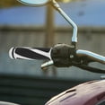 thumbnail image 4 of AURARMLET 1Par Empuñaduras De Motocicleta En Plata Con Ergonómico Para Largas Confortables, 4 of 6