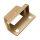 thumbnail image 5 of Cerradura de cerrojo de cilindro de zinc para entrada de puerta nocturna, acabado dorado, 5 of 5