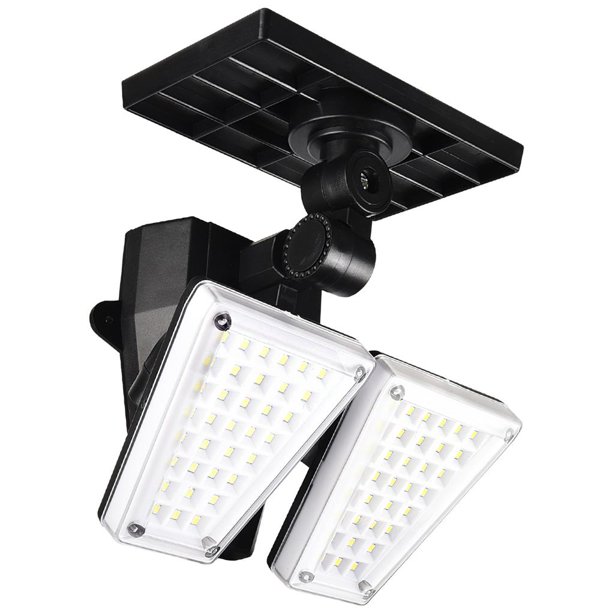 Luz Solar De Pared Con Sensor De Movimiento De 3-5 M/9,84-16,4 Pies 70 Led Super Brillante Ip65 Luz De Seguridad De Camino Impermeable Luz De Paisaje Al Aire Libre Minnieouse HA018622-00