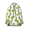 thumbnail image 3 of Kiwi Fruit Print College Backpack - Durable Laptop Bag for School & Travel, Stylish Gift for Students, Roomy with Padded Straps, Comfortable All-Day Use, 3 of 6