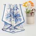 thumbnail image 6 of AWAYTR Lightweight Women's Silk Satin Square Headscarf Scarf Bandana 4 Pack, Floral Print, 6 of 9