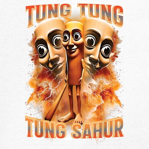 Tung Tung Tung Sahur Men's Muscle Shirt Fun Italian Brainrot Gen Z